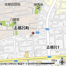 志都呂東周辺の地図