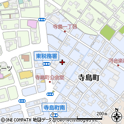 静岡県浜松市中央区寺島町266周辺の地図
