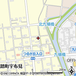静岡県浜松市中央区雄踏町宇布見4004周辺の地図