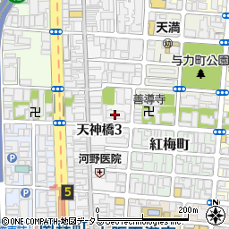 日商岩井南森町マンション管理人室周辺の地図