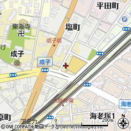 静岡県浜松市中央区成子町140周辺の地図