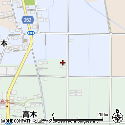 静岡県磐田市高木264周辺の地図