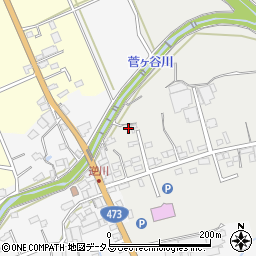 静岡県牧之原市大江1390-30周辺の地図