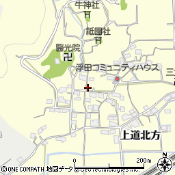 岡山県岡山市東区上道北方1444-1周辺の地図
