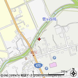 静岡県牧之原市大江1391周辺の地図