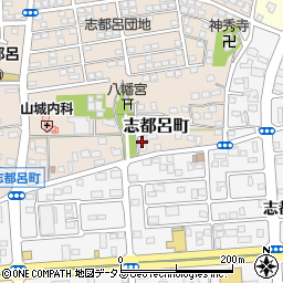 静岡県浜松市中央区志都呂町158周辺の地図