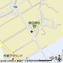 静岡県菊川市棚草266周辺の地図