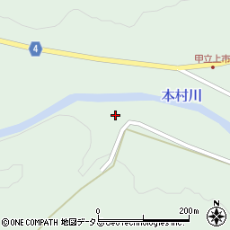 広島県安芸高田市甲田町上甲立1777周辺の地図