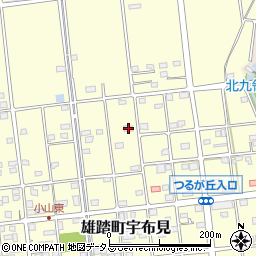 静岡県浜松市中央区雄踏町宇布見1517周辺の地図