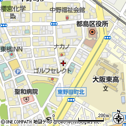 バロンドール京橋周辺の地図