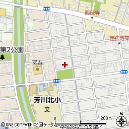 静岡県浜松市中央区本郷町1303周辺の地図