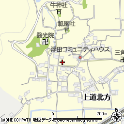 岡山県岡山市東区上道北方周辺の地図