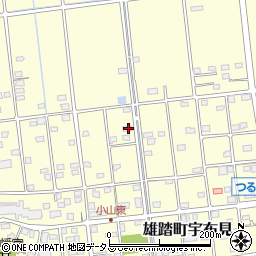 静岡県浜松市中央区雄踏町宇布見1586周辺の地図