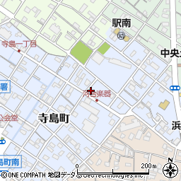 静岡県浜松市中央区寺島町417周辺の地図