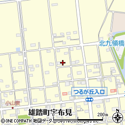 静岡県浜松市中央区雄踏町宇布見1456周辺の地図