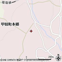 広島県三次市甲奴町本郷2016周辺の地図