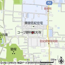 コープ野村西大寺周辺の地図
