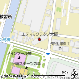 エティックテクノ大阪周辺の地図