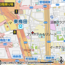 たこ焼き専門店 天神蛸八 総本店周辺の地図