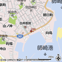 ＥＮＥＯＳ師崎ＳＳ周辺の地図