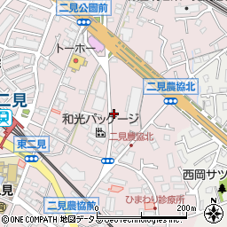 兵庫県明石市二見町東二見260周辺の地図