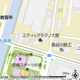 株式会社エティックテクノ大阪周辺の地図
