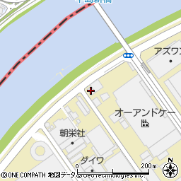 タイヤサービス中島店周辺の地図