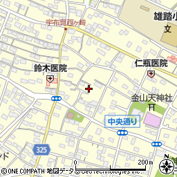 静岡県浜松市中央区雄踏町宇布見8257周辺の地図