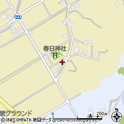 静岡県菊川市棚草262-1周辺の地図