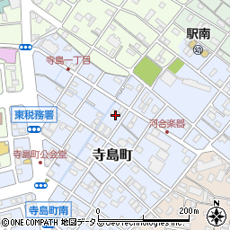 静岡県浜松市中央区寺島町334周辺の地図