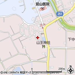 静岡県掛川市下土方1415-13周辺の地図