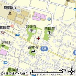 静岡県浜松市中央区雄踏町宇布見8044周辺の地図