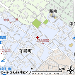 静岡県浜松市中央区寺島町405周辺の地図
