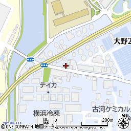 関西流通株式会社周辺の地図
