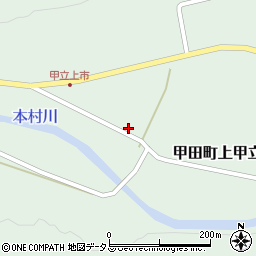 広島県安芸高田市甲田町上甲立780周辺の地図