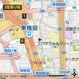 ジャンボカラオケ広場お初天神店周辺の地図