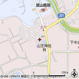 静岡県掛川市下土方1415-8周辺の地図