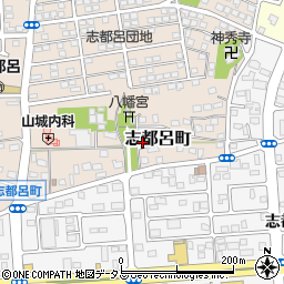 静岡県浜松市中央区志都呂町154周辺の地図