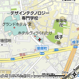 呉竹荘総合結婚式場周辺の地図