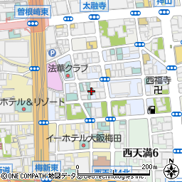 ホテル関西周辺の地図