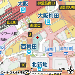チンクエクラシコ大阪周辺の地図