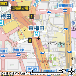 梅田 大阪市 バス停 の住所 地図 マピオン電話帳