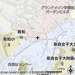 奈良県奈良市学園新田町2933周辺の地図