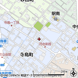 静岡県浜松市中央区寺島町412周辺の地図