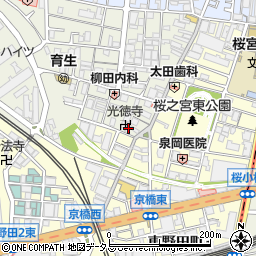 京橋オーガスタ周辺の地図