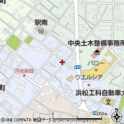 静岡県浜松市中央区寺島町447周辺の地図