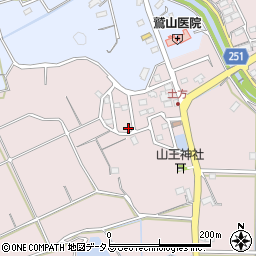 静岡県掛川市下土方1415-30周辺の地図