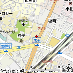 静岡県浜松市中央区成子町56周辺の地図