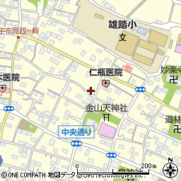 静岡県浜松市中央区雄踏町宇布見8105周辺の地図