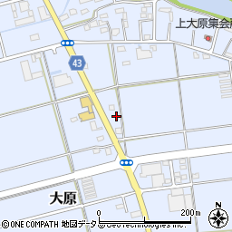 静岡県磐田市大原950周辺の地図